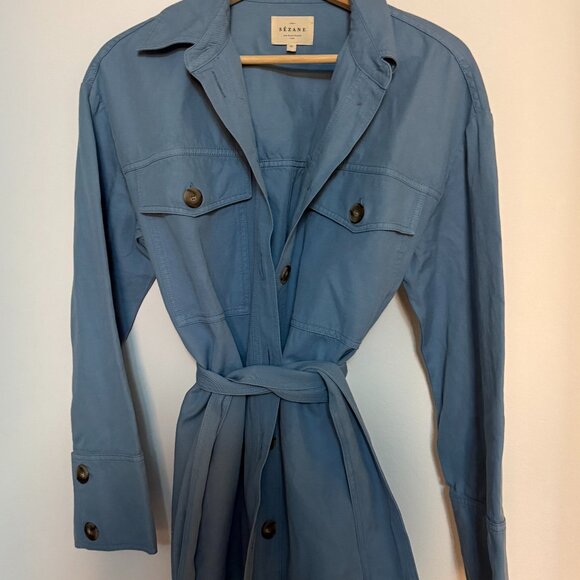 Sezane Marena Utility Jacket - Size 38 - NEW WO TAGS - Picture 2 of 3